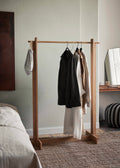 Bridge Clothes Rack Oiled Oak