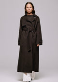 Thale Wool Coat Dark Brown