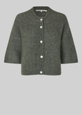 Andrea Knit Rib Cardigan Beluga