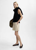 Lilita Linen Shorts Sand