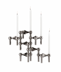 Stoff Nagel Lysestake Black Chrome