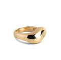 Agnete Stor Ring Gold