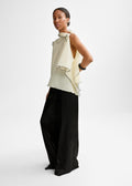 Wiomy Silk Top Vanilla