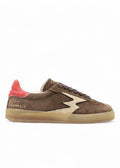 Club Sneakers White Geranium Horsy Details Cocoa