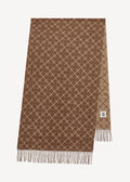 Ortega Cashmere-Blend Scarf Bison
