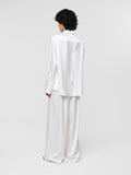 Julie Satin Shirt Off White