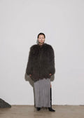 All Night Short Coat Grey