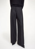 Cymbaria High-Waist Trousers Black