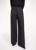 Cymbaria High-Waist Trousers Black