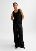 Nur Viscose Top Black