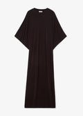 Jersey Kimono Dress Chocolate Brown