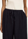 Clorella Wide-leg Trousers Black