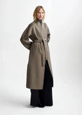 Petra Wool Coat Wood