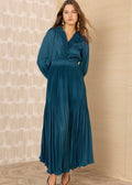 Alisson Solid Dress Green
