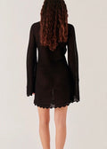 Tanzania Short Dress Black