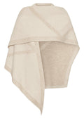 Triangle Scarf Cream & Light Beige