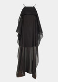 Josephine Silk Dress Black