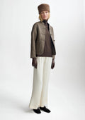 Phoebe Wool Jacket Wood