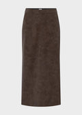 Yara Faux Suede Skirt