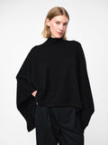 Agate Poncho Black