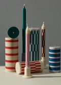 Tube Small Candleholder Lysestake | Light Grey