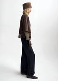 Keyla Lambswool Jacket Brown