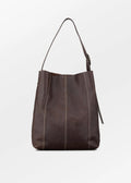 Panel Mae Buckle Bag Chocolate Torte