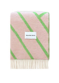 Lines Blanket Pink Apple