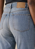 Sisli Cropped Light Blue Righe