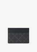 Elia Printed Cardholder Dark Chokolate