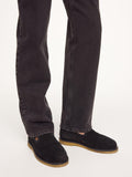 Romine Flats Suede Black