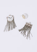 Medusa Studs Earrings Silver