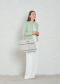 Riviera Cargo Shopper Ecru