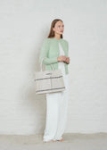 Riviera Cargo Shopper Ecru