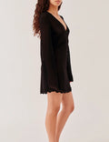 Tanzania Short Dress Black
