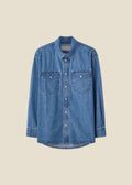 Angela Shirt Light Blue Vintage