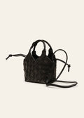 Misu Mini Crossbody Bag Black & Silver