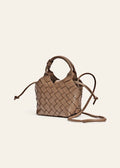 Misu Mini Taupe Cross-Body