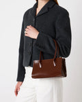 The Lou Bag Brown Patent Leather