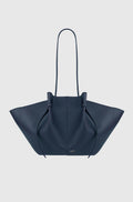 Large Mochi Midnight Pebble Grained Leather