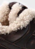 Vintage Leather Teddy Sneakers