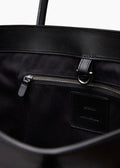 The Grace Tote Solid Black