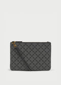 Ivy Clutch Light Charcoal