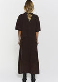 Israa Knitted Skirt Mocha Brown