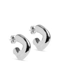 Gianna Hoops Øredobber Silver