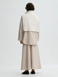 Pheoebes Organic Cotton Skirt Old Beige