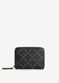 Elia Printed Coin Purse Charcoal