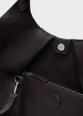 Milan Suede Tote Bag Mocha Brown