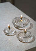 Peri Oljelampe Disc Brass Elegant | Medium