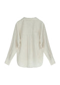 Hills Linen Blend Shirt Ecru Melange